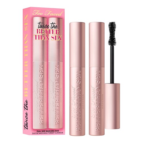 Too Faced Too Faced - Better Than Sex Twice the BTS - Mascaras Duo